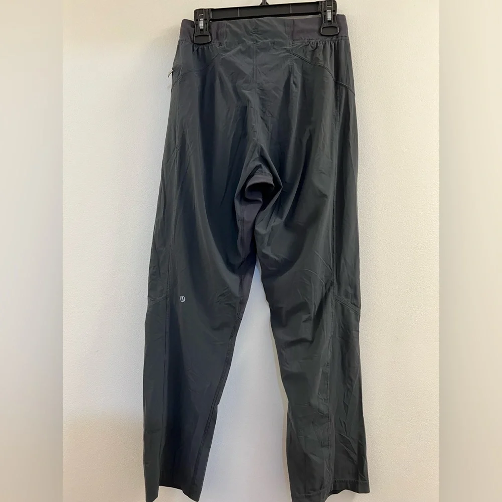 Lululemon Mens Track Pants Gray Studio Surge Gym Yoga